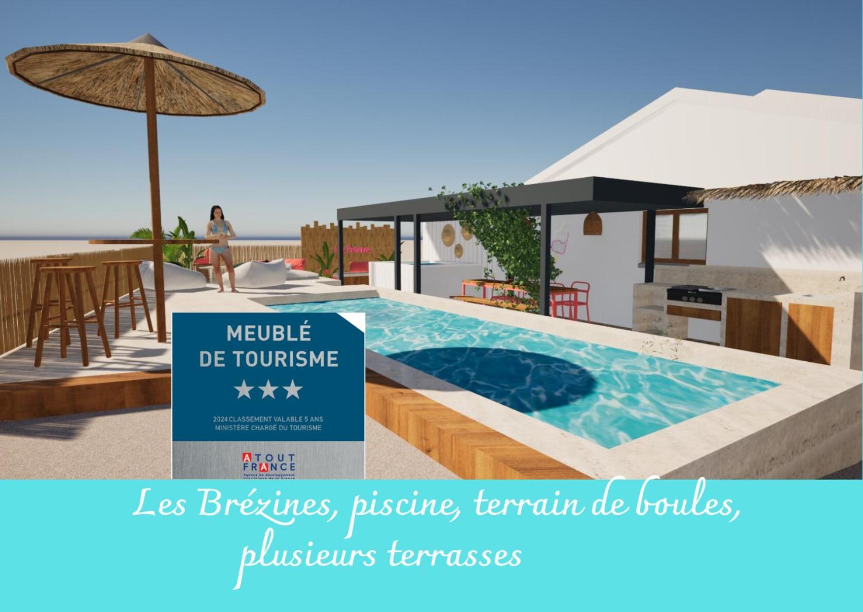 Les Brezines - Maison Clim Terrasse Piscine Au Coeur De Mus Maisoncarreeconciergerie Екстериор снимка
